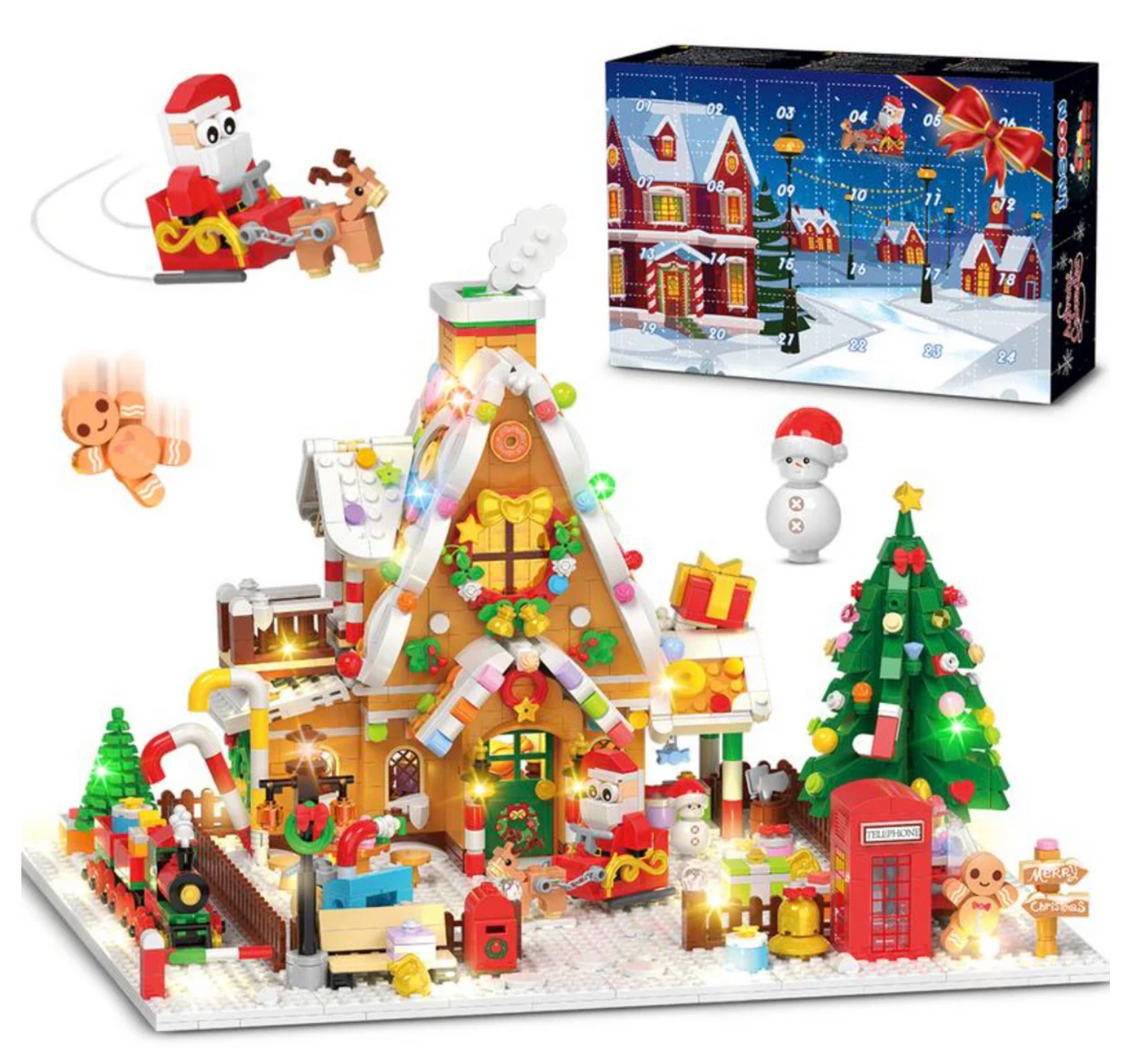 Christmas Ginger Bread Building Set