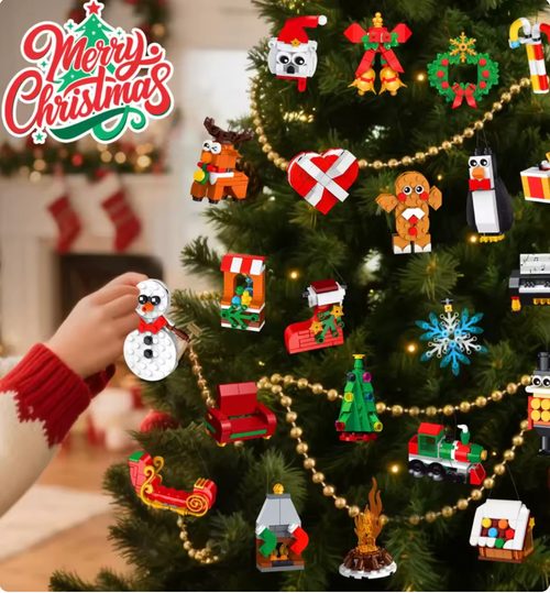 15 pc Mimi Christmas Tree Ornament Kit - GingermasBuilds